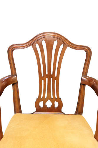 Set of 8 Mahogany Georgian Dining Chairs