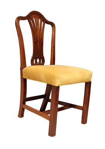 Set of 8 Mahogany Georgian Dining Chairs