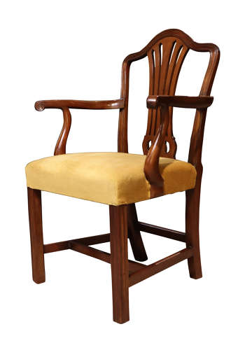 Set of 8 Mahogany Georgian Dining Chairs