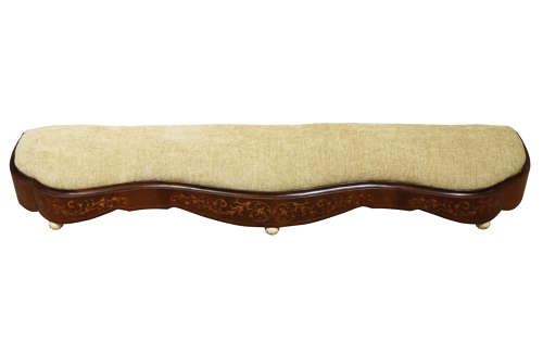 Victorian Walnut Fender Stool