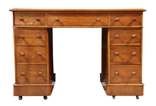 Victorian Pedestal Desk
