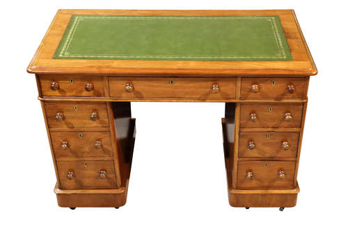 Victorian Pedestal Desk