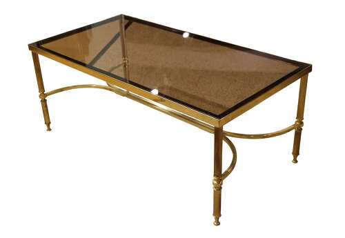 1970's Glass Coffee Table