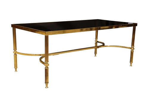 1970's Glass Coffee Table