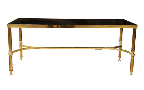 1970's Glass Coffee Table