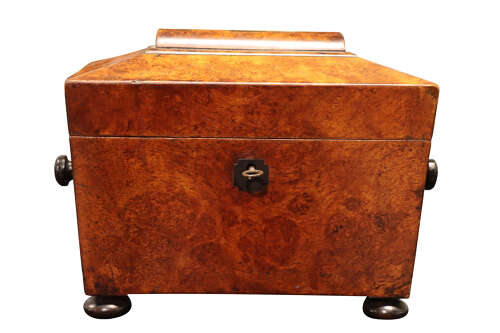 Regency Sarcophagus Tea Caddy