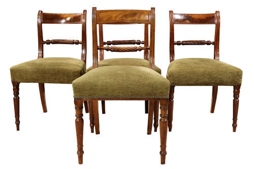 Set of 4 Geo III Dining Chairs
