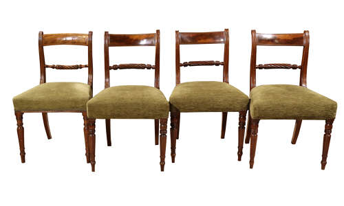 Set of 4 Geo III Dining Chairs
