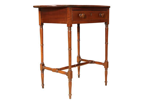 Regency Oval Lamp Table
