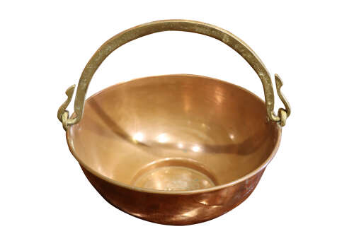 Brass and Copper Pot