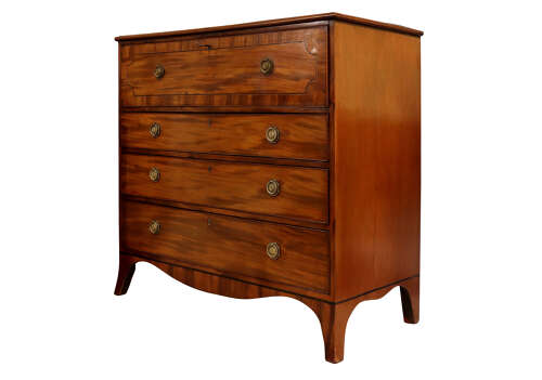 Georgian Secretaire Chest