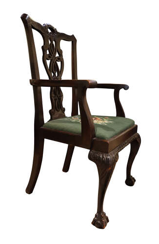 Chippendale Style Carver Chairs