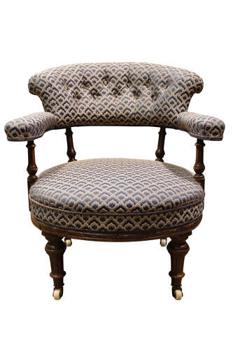 Pair of Victorian Tub Chairs
