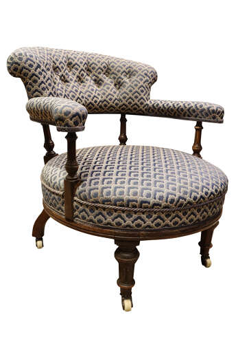 Pair of Victorian Tub Chairs