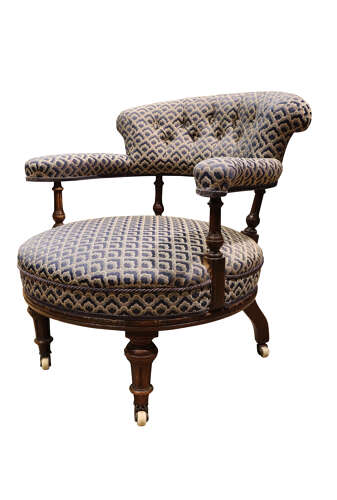 Pair of Victorian Tub Chairs
