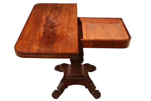Victorian Mahogany Tea Table