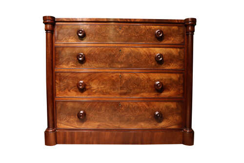 19thc Mahogany Chest of Drawers