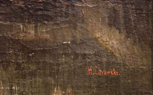 H. Church - Oil on Canvas