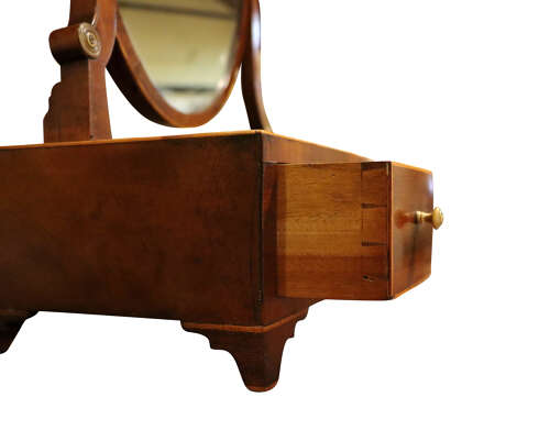 George III Mahogany Dressing Table Mirror