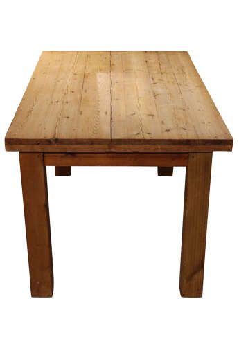 Heavy Quality Pine Kitchen Table – Circa 1900