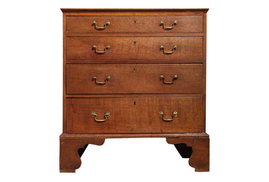 George III Oak Chest of Drawers