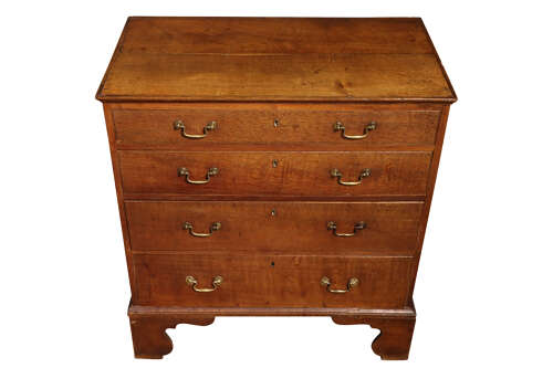 George III Oak Chest of Drawers