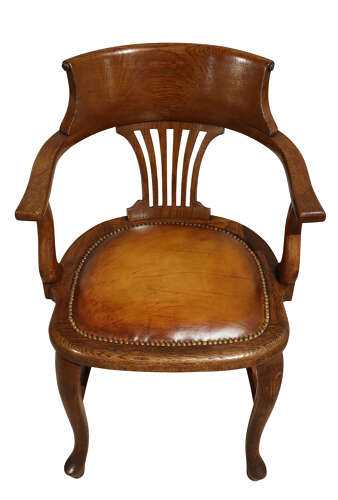 Oak Desk Chair c1910