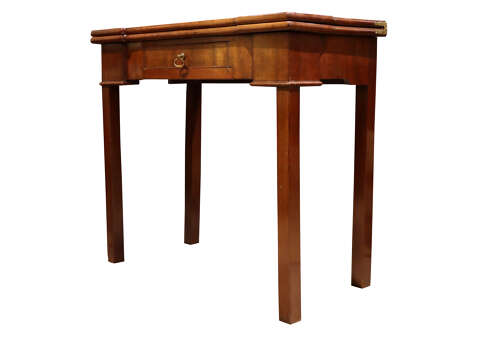 George II Mahogany Card Table
