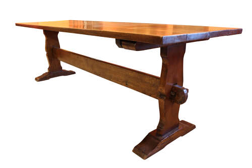 Large Oak Refrectory Table