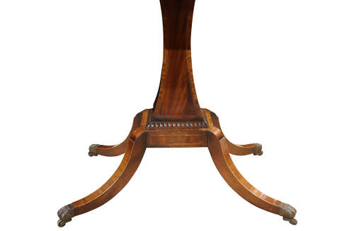 A pair of Sheraton Revival Foldover Tables