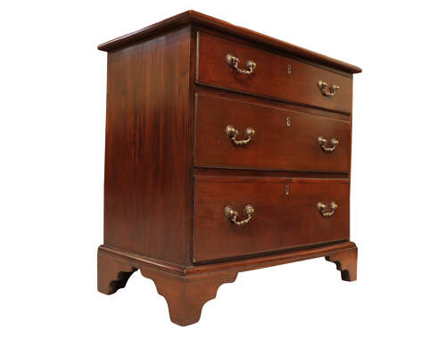 Small Mid 19th Century Mahogany Chest of Drawers, circa 1850