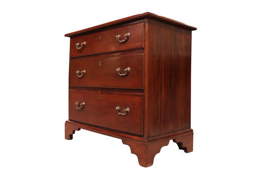 Small Mid 19th Century Mahogany Chest of Drawers, circa 1850
