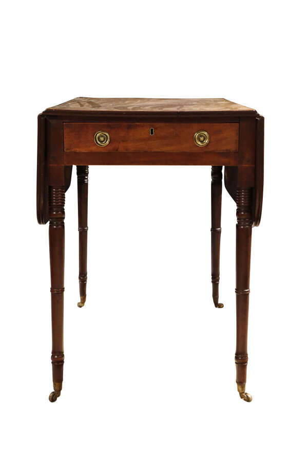 William IV Mahogany Single Drawer Pembroke Table, circa 1830