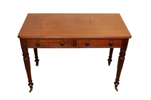 Victorian Mahogany Side Table by Heal & Son, Osborne House Provenance