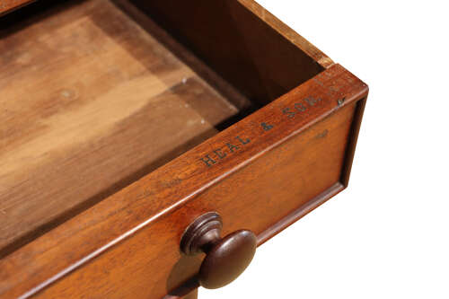 Victorian Mahogany Side Table by Heal & Son, Osborne House Provenance