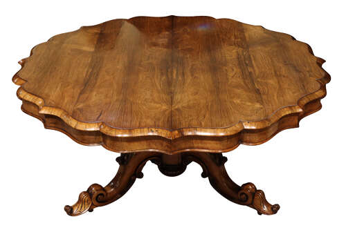 19th Century Rosewood Centre or Dining Table
