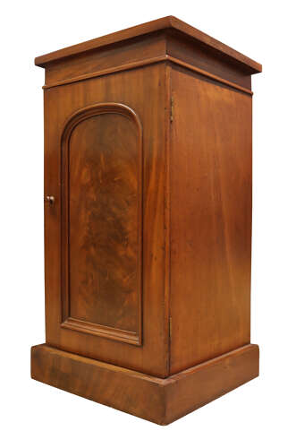 A Pair of Early 19th Century Mahogany Bedside Cabinets (Adapted)