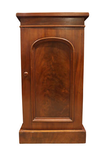 A Pair of Early 19th Century Mahogany Bedside Cabinets (Adapted)