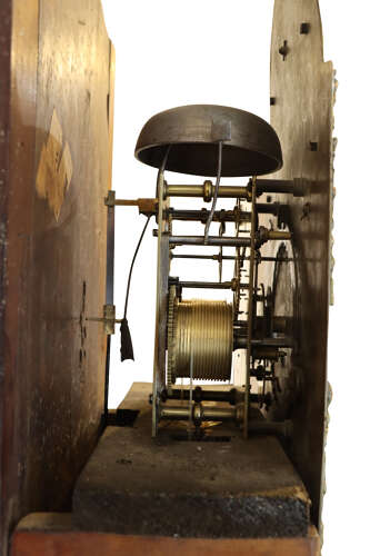 An 8-Day Walnut Longcase Clock by Edward Upjohn, Exon (Exeter), c.18th Century