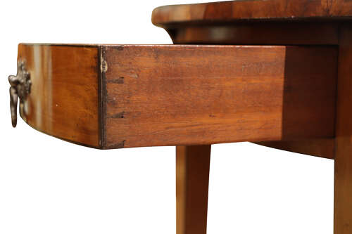Fine 19th Century Satinwood Oval Pembroke Table with Crossbanded Top