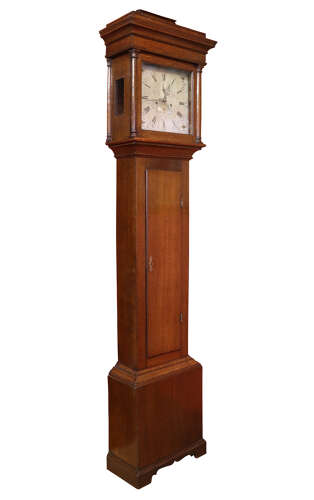 Fine 18th Century Oak Longcase Clock by James Crabb of Salisbury, circa 1790