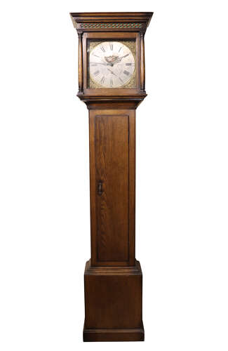 An 18th Century Oak Longcase Clock by John Pattison of Halifax