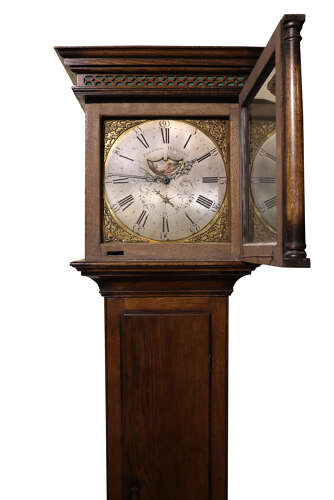 An 18th Century Oak Longcase Clock by John Pattison of Halifax