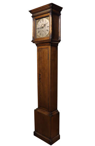 An 18th Century Oak Longcase Clock by John Pattison of Halifax