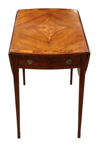 Georgian Kingwood and Satinwood Banded Pembroke Table, Circa 1800