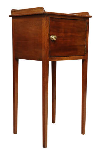 A Victorian Mahogany Bedside Cabinet, circa 1880