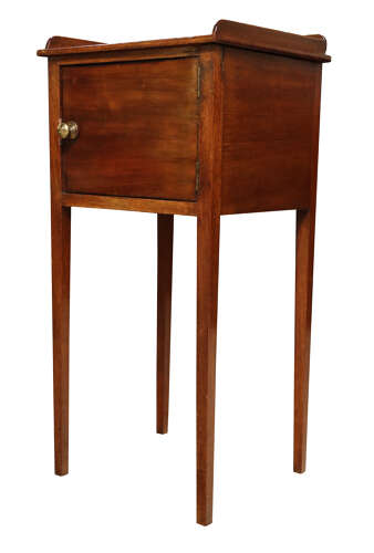 A Victorian Mahogany Bedside Cabinet, circa 1880