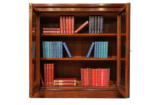 A Fine Regency Mahogany Glazed Bookcase, circa 1810