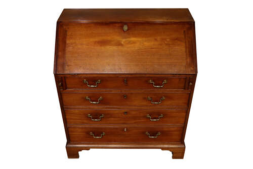 A George III Mahogany Bureau