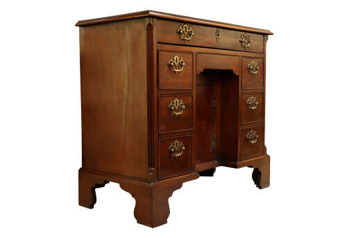 George III Mahogany Kneehole Desk, Circa 1780